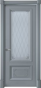 Межкомнатная дверь Смальта 20.2 Графит ral 7015